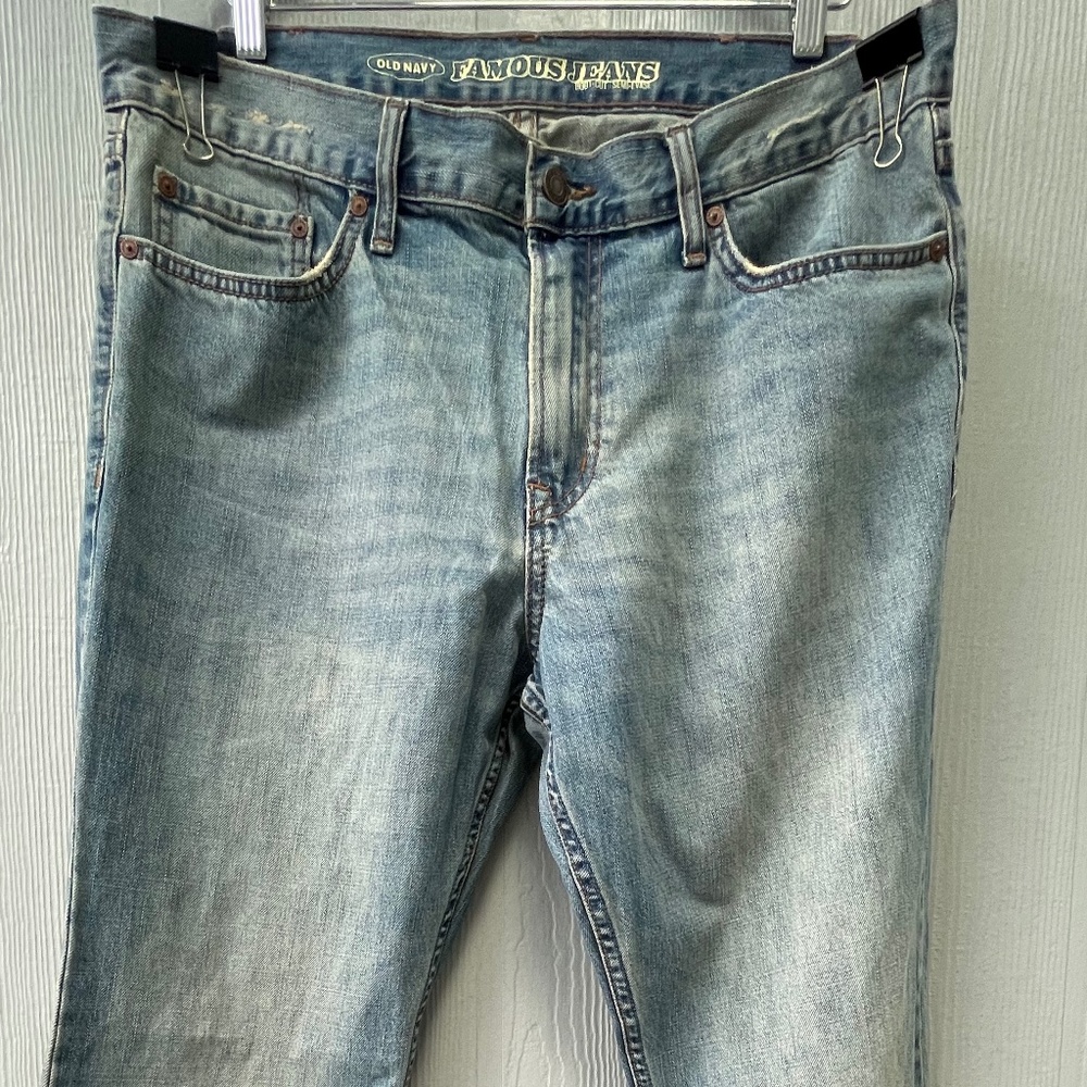 Old Navy Men's Boot Cut Semi Evase Famous Jeans Size 36x30